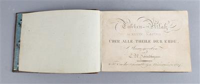 Taschen-Atlas, Wien 1807 - Hodiny, technologie, kuriozity a kamery