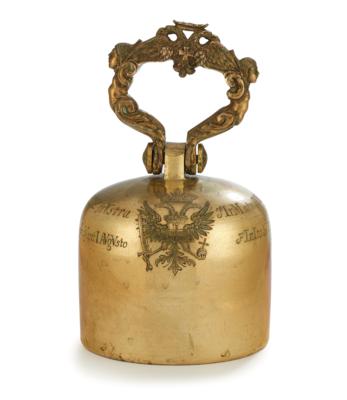 An important Leopoldine 15 pound handle weight from 1704 - La collezione di bilance e pesi del Dr. Eiselmayr