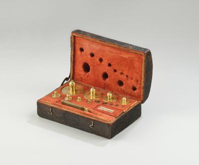 An authority ducat or gold weight box - La collezione di bilance e pesi del Dr. Eiselmayr