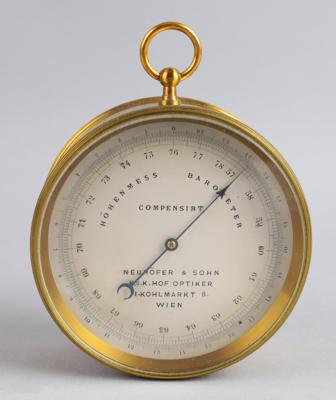 Höhenmess Barometer - Clocks, Science, Curiosities & Photographica