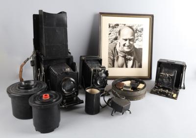 HUGO BERNATZIK (1897-1953), Kameraausrüstung, - Hodiny, technologie, kuriozity a kamery