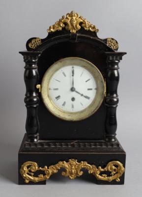 Kleine Biedermeier Kommodenuhr, - Orologi, tecnologia, curiosità e fotografica