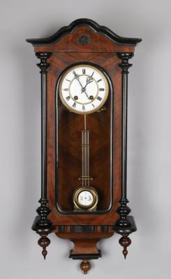 Kleine Historismus Wandpendeluhr "Lenzkirch", - Clocks, Science, Curiosities & Photographica