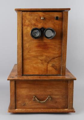 Stereobetrachter um 1890 - Hodiny, technologie, kuriozity a kamery