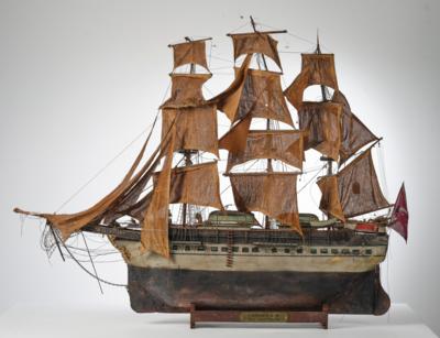 Schiffsmodell Wilhelmine van Amsterdam - Uhren, Technik, Kuriositäten & Photographica