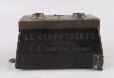 Stereokamera  &  -betrachter LE GLYPHOSCOPE - Clocks, Science, Curiosities