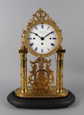 Biedermeier Jubiläumsuhr "Johann Hertan in Brünn", - Orologi, tecnologia, curiosità e fotografica