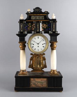 Biedermeier Portaluhr "Kaiserin Sisi", - Clocks, Science, Curiosities & Photographica