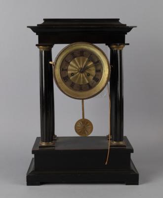 Biedermeier Portikusuhr, - Clocks, Science, Curiosities & Photographica