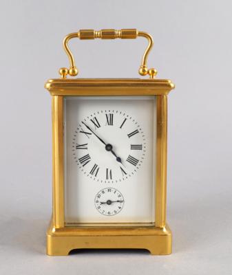 Französischer Reisewecker, - Clocks, Science, Curiosities & Photographica