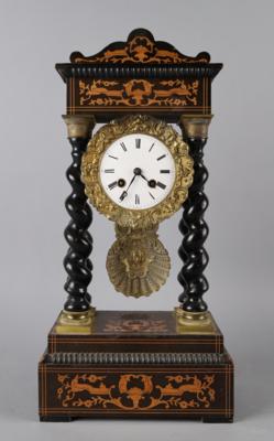 Napoleon III Portikusuhr, - Clocks, Science, Curiosities & Photographica