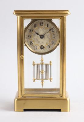 Kleine Jahrhundertwende Kristalluhr, - Clocks, Science, Curiosities & Photographica