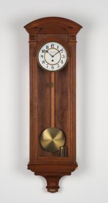 Wiener Historismus Wandpendeluhr, "O. Meindl Wien", - Clocks, Science, Curiosities & Photographica