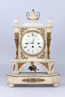 Empire Marmor Kaminuhr, - Clocks, Science, Curiosities