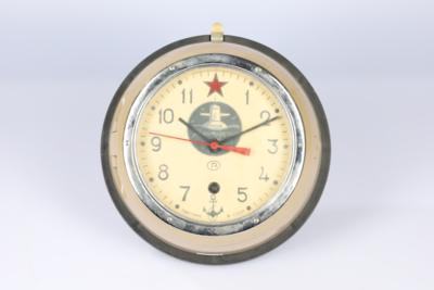 Russische U-Boot Borduhr, - Clocks, Science, Curiosities