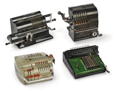 4 Rechenmaschinen: - Typewriters & Calculating Machines