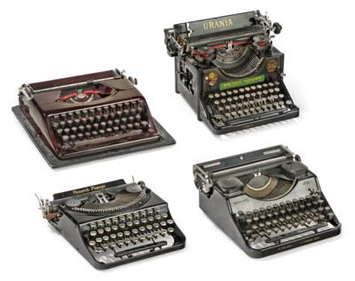 4 Schreibmaschinen: - Typewriters & Calculating Machines