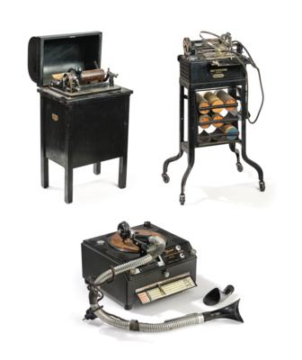 Dictaphone S/Modell 7 und Dictaphone - Schreib- & Rechenmaschinen – Die Sammlung Waldbauer