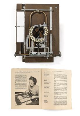 Seltene Noten-Schreibmaschine KEATON MUSIC TYPEWRITER - Schreib- & Rechenmaschinen – Die Sammlung Waldbauer