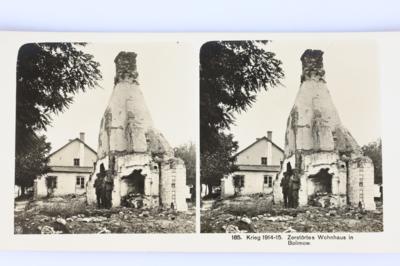 "Krieg 1914-1915", 125 Stereofotografien mit Motiven aus dem 1. Weltkrieg - Uhren, Technik, Kuriositäten & Fotografica