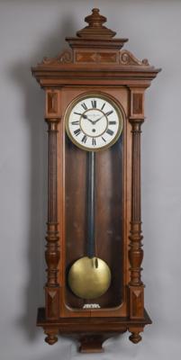 Altdeutsche Wandpendeluhr "Anton Hawelk in Wien", - Clocks, Science, Curiosities