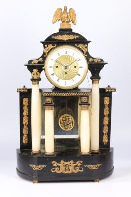 Biedermeier Portaluhr, - Clocks, Science, Curiosities