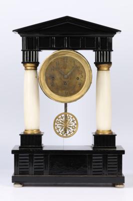 Biedermeier Portaluhr, - Clocks, Science, Curiosities