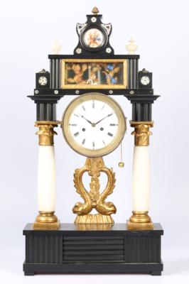 Biedermeier Portaluhr, - Clocks, Science, Curiosities