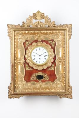 Biedermeier Rahmenuhr, - Clocks, Science, Curiosities