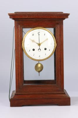 Französische Tischuhr mit Weckfunktion, - Clocks, Science, Curiosities