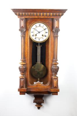 Kleine Altdeutsche Wandpendeluhr "Gustav Becker", - Clocks, Science, Curiosities