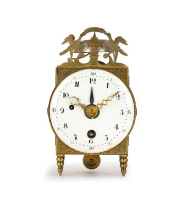 Seltene "Capuzine" Tischuhr, - Clocks, Science, Curiosities