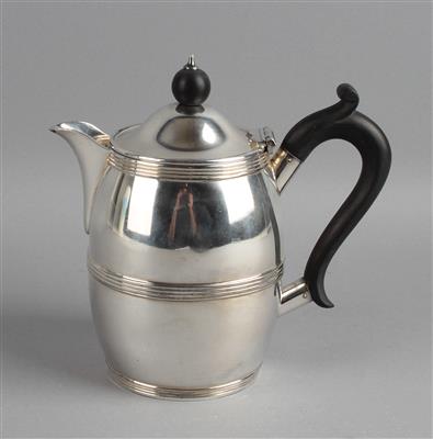 Englische Kaffeekanne, - Antiquariato