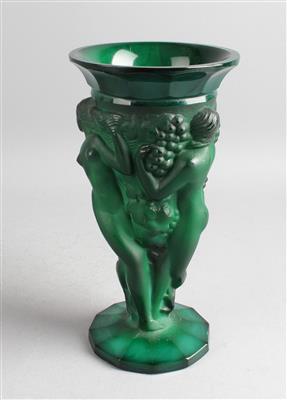 Frantisek Pazaurek - Vase mit 3 Nymphen, - Works of Art