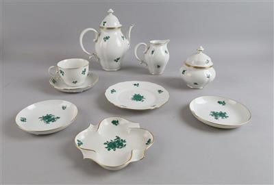 Moccaservice, Augarten, - Decorative Porcelain and Silverware