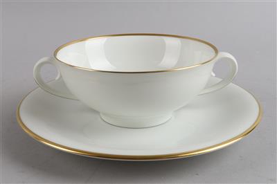 Augarten - 8 Bouillontassen mit Untertassen, - Decorative Porcelain and Silverware