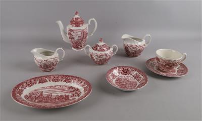 Kaffeeservice, - Decorative Porcelain and Silverware
