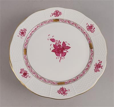 Herend - 6 Speiseteller, - Decorative Porcelain & Silverware