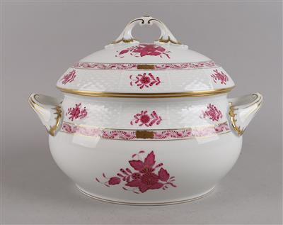 Herend - Ovale Deckelterrine, - Decorative Porcelain & Silverware