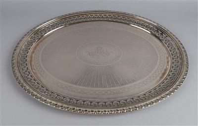 Berndorf - ovale Platte, - Decorative Porcelain & Silverware