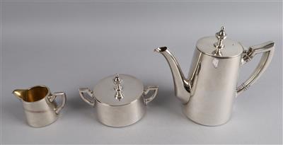 Berndorf - Mokkagarnitur, - Decorative Porcelain and Silverware