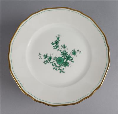 Augarten - 9 Dessertteller, - Decorative Porcelain & Silverware