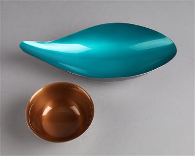 Reed  &  Barton - 2 Schalen, - Decorative Porcelain and Silverware