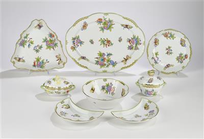 Speiseserviceteile, Herend, VICTORIA BORD D' OR, 2000, - Decorative Porcelain and Silverware