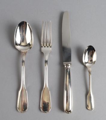 Christofle - Besteck für 6 Personen, - Decorative Porcelain & Silverware