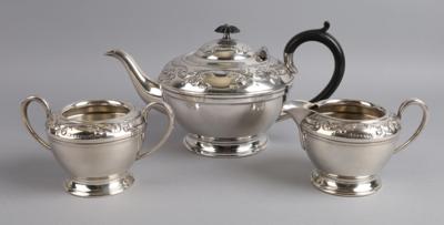 Civic, Sheffield - dreiteilige Teegarnitur, - Decorative Porcelain & Silverware