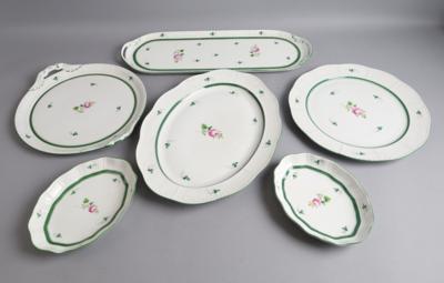 Herend - 1 ovale Platte Länge 36 cm , - Decorative Porcelain & Silverware