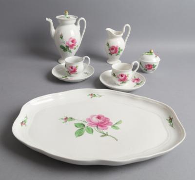 Meissen Mokka-Dejeuner: - Decorative Porcelain & Silverware