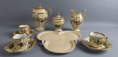 Kaffeeservice, Schlaggenwald, - Decorative Porcelain & Silverware