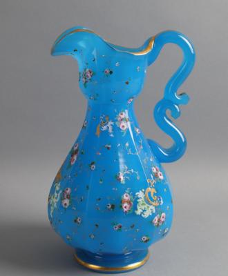 Krug, Böhmen, 19. Jh., - Decorative Porcelain & Silverware